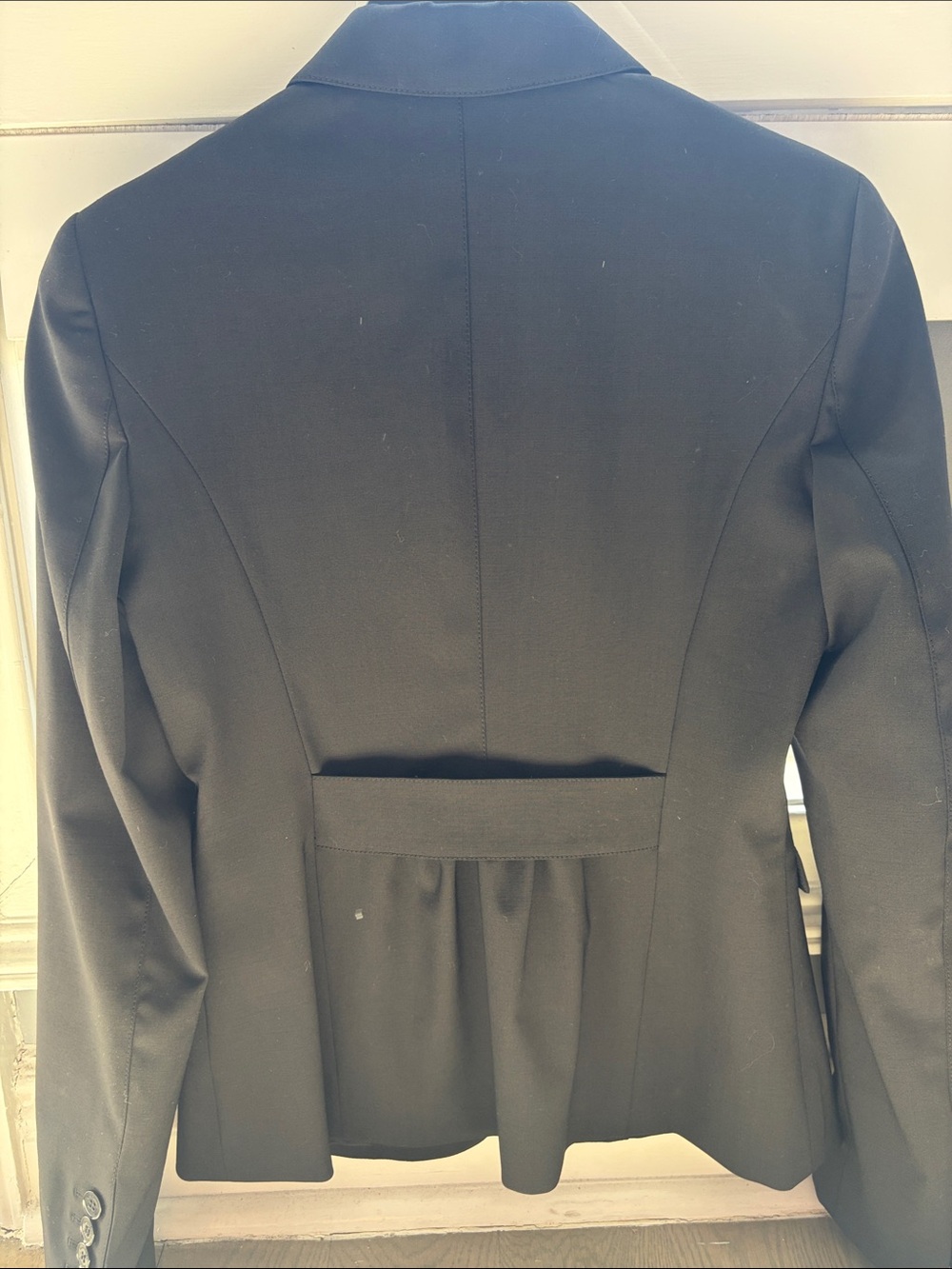 Burberry Black Single-Button Women's Tailored Blazer - Picture 7 of 7